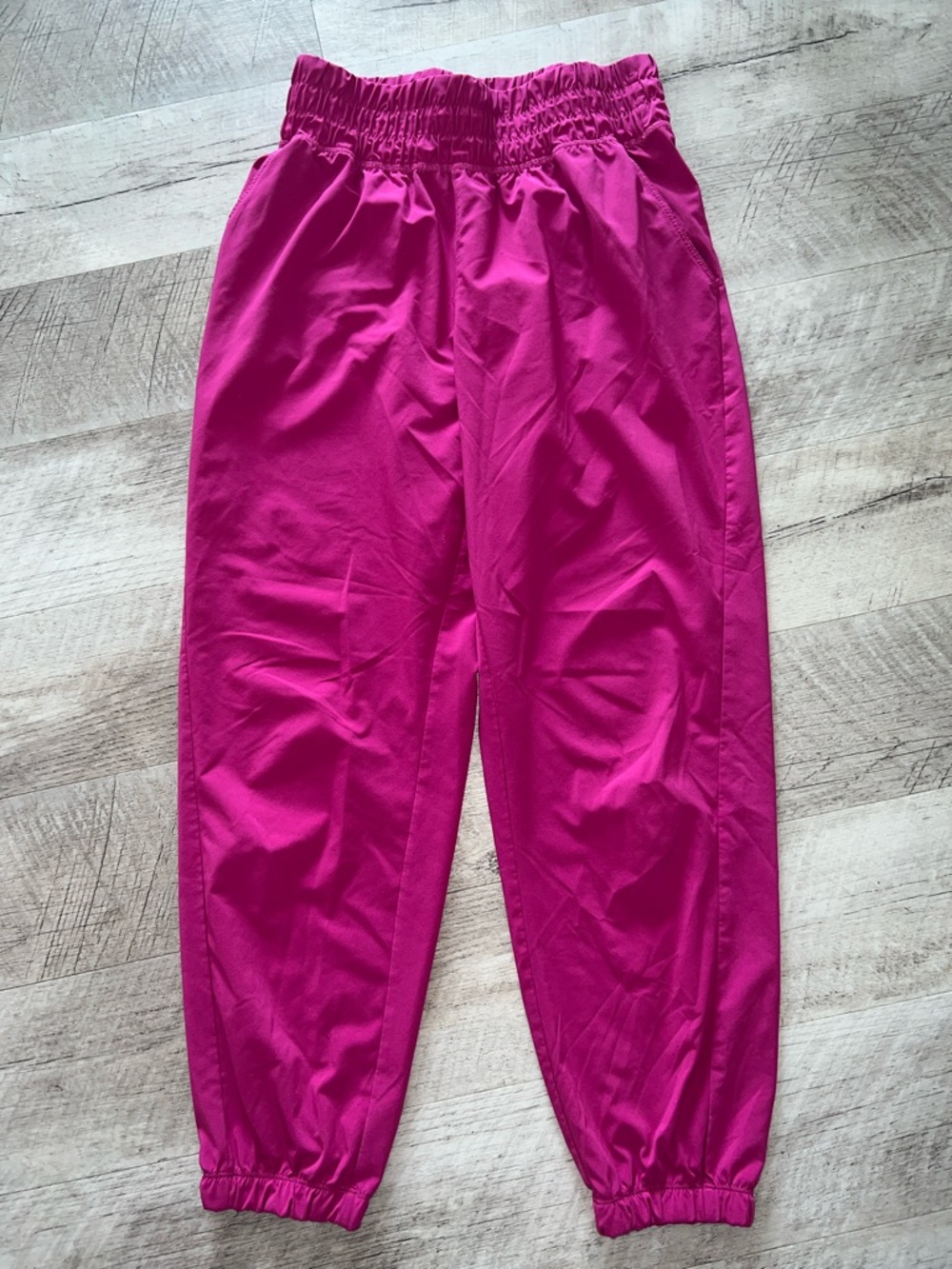 Zella Magenta Track Jogger Pants Size Medium